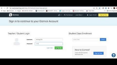 explorelearning com Gizmos tutorial