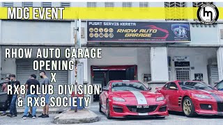 マツダ ロータリー MAZDA RX-8 Club Division & RX8_Society visits RHow Auto Garage | MDG Event #rx8 #rotary