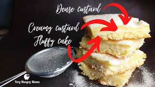 1 BATTER, 3 LAYERS | Magic custard coconut cake recipe
