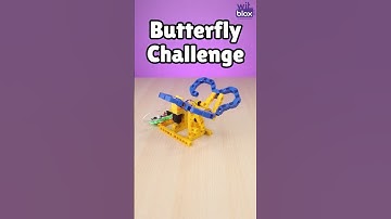 We #challenge you to build this #butterfly robot