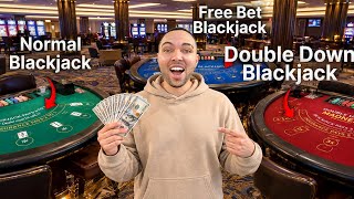 I Played EVERY Blackjack Table in the Casino