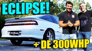 CUPIM ACELERANDO Superou o Evo! MITSUBISHI ECLIPSE TURBO 92 do 🐨 com + de 300WHP😱