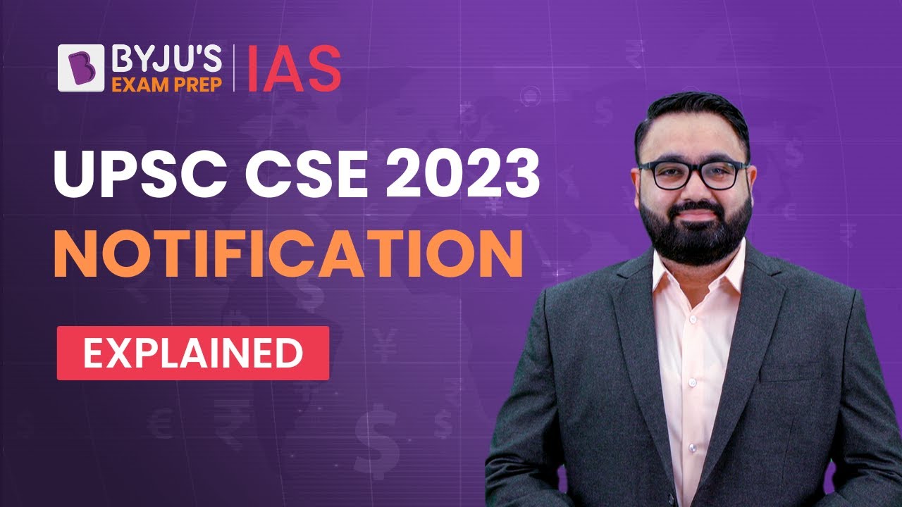 UPSC CSE 2023 Notification: Updates, Vacancies & How To Apply? | What Is  The Status Of IRMS Exam? - YouTube