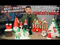 Best 3D Prints Christmas 2025! Easy Prints Perfect For Beginners and Bambu Lab A1! thumbnail