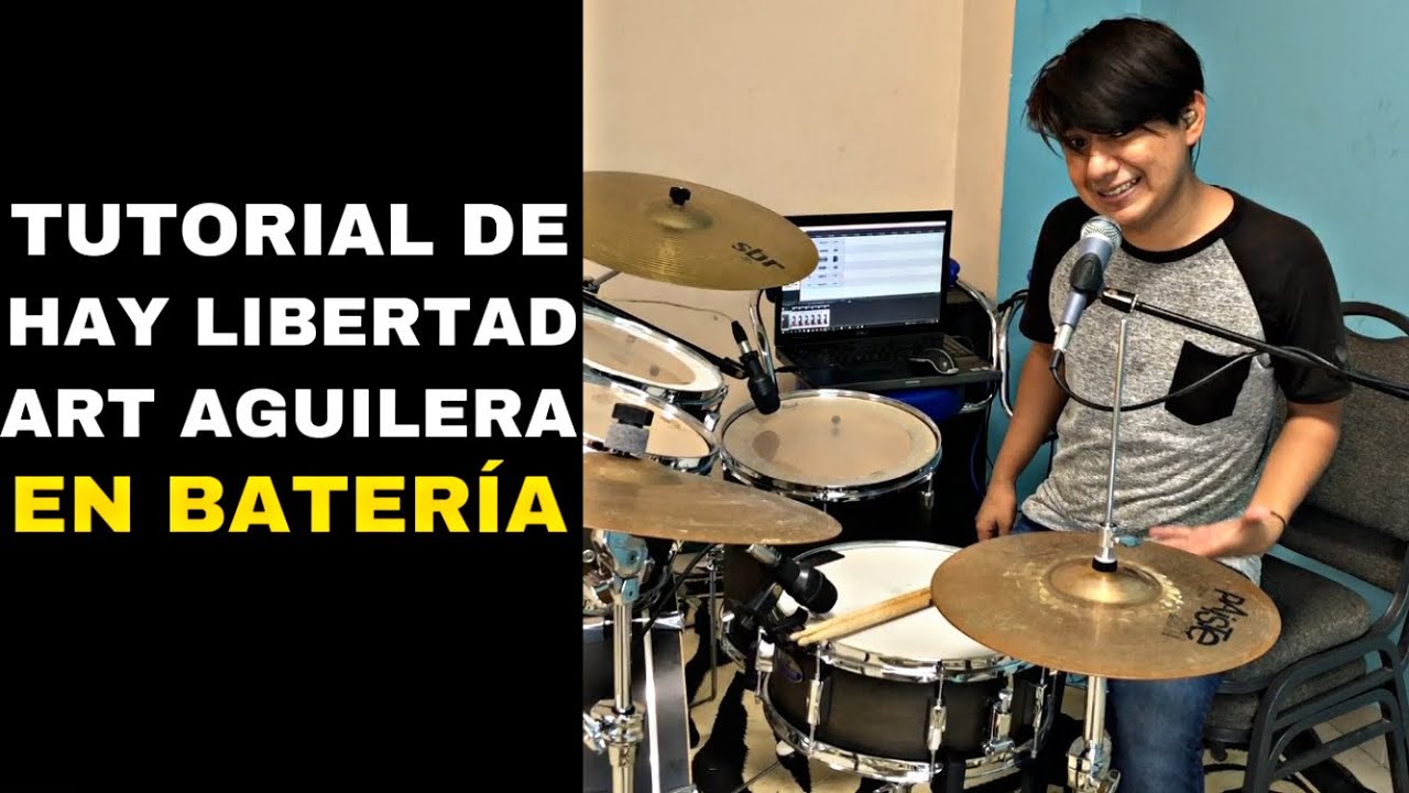 Hay Libertad | Art Aguilera | Tutorial Batería!! 🥁🎶🎤