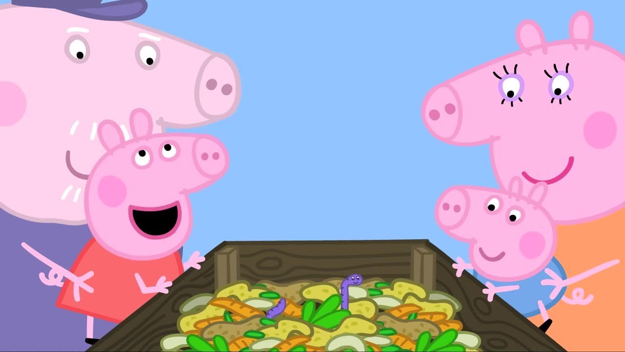 Peppa Pig Deutsch | Der Besuch im Gemüsegarten | Cartoons Für Kinder