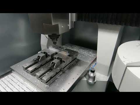 Machining a very simple part on a epoxy granite CNC