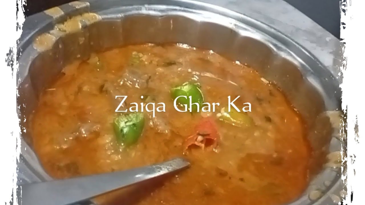 Channa ki daal gosht ki special or mazadaar recipe