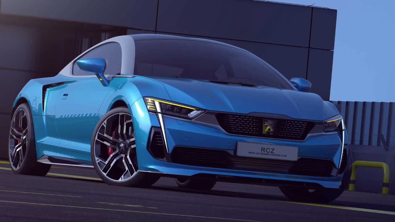Peugeot Rcz Concept Rendering Exterior Interior Youtube