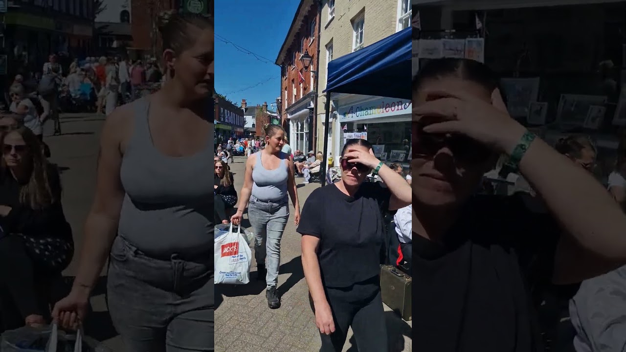 VE Day 80th Street Party Halesworth Suffolk