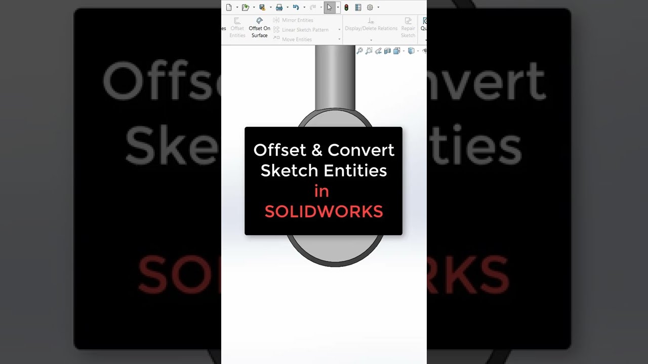 Offset & Convert Sketch Entities | VIHOTH CORP.