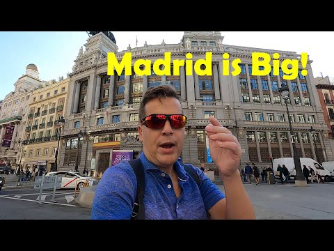 What a BIG City MADRID is!