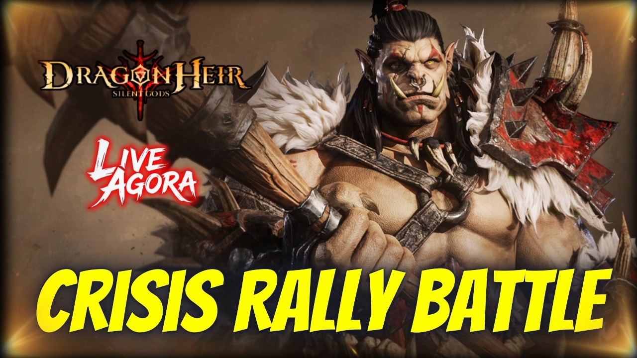DAY 6 🔴 AO VIVO 🔥 ENFRENTAMOS O BOSS e AGORA?  CRISIS RALLY BATTLE! 😁🚀 | Dragonheir Silent Gods