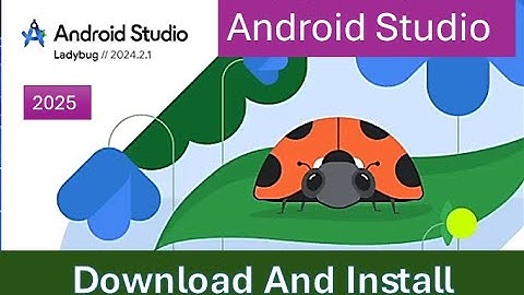 How to Install Android Studio on Windows 11 [2024]|Android Studio Ladybug | Windows 10, 11