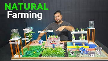 Natural Farming best inspire award project | Organic Farming new Science project