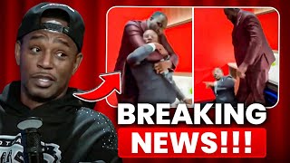 Cam'ron Gets ATTACKED By Kendrick Perkins Backstage At ESPN