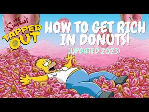The Simpsons Tapped Out: How To Get Rich In Donuts! (Updated 2023)