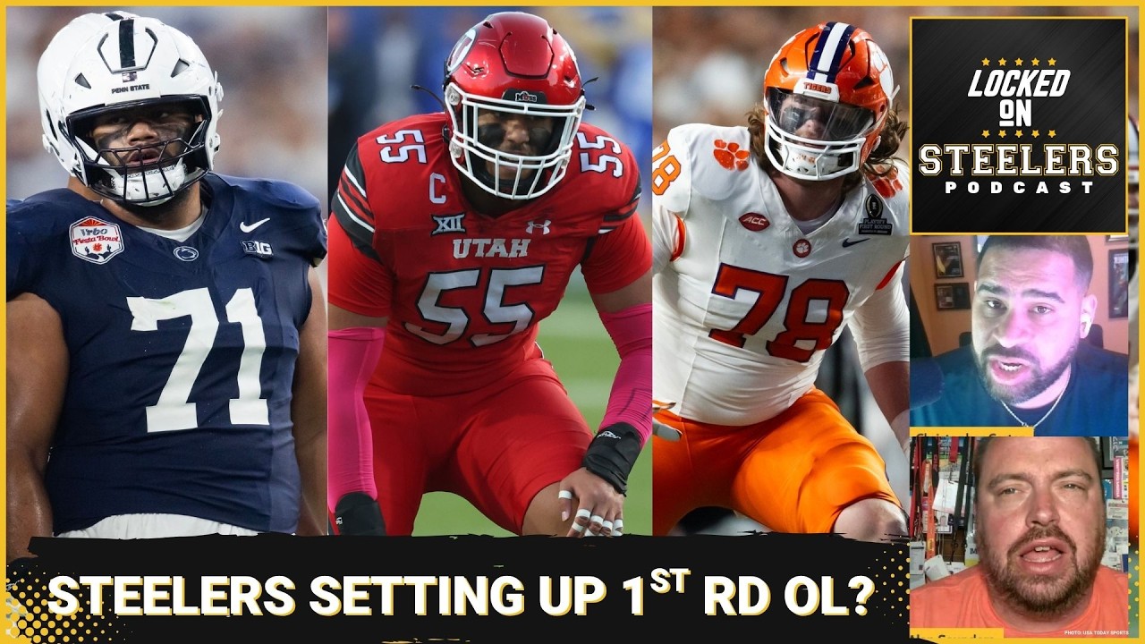 Steelers Pre-Draft Moves Indicate 1st Round OL Plan? | Spencer Fano, Olaivavega Ioane, Top Options Steelers Pre-Draft Moves Indicate 1st Round OL Plan? | Spencer Fano, Olaivavega Ioane, Top Options