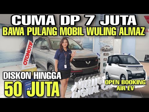 Cuma Disini ❗Wuling Almaz DP 7 Jutaan | Jaminan Termurah