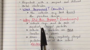 Interactive Notebook Pg. 13 - Discovery of the Electron