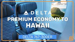 ✈️ Is Delta Premium Select Worth It to Hawaii? (767-300ER DTW to HNL Review)