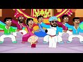 Family guy road to indiabollywood dance stewie  brian