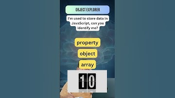 Object Explorer | JavaScript Riddle #codingchallenge #codingfun #codebreaker #javascript