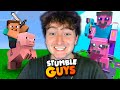 Minecraft vs stumble guys map