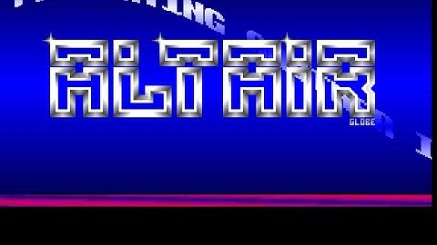 Sinescroller Intro by Altair (1990) / Amiga Intro