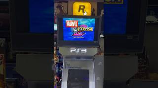 Marvel vs Capcom 2 running on my PS3 Kiosk! 🔥