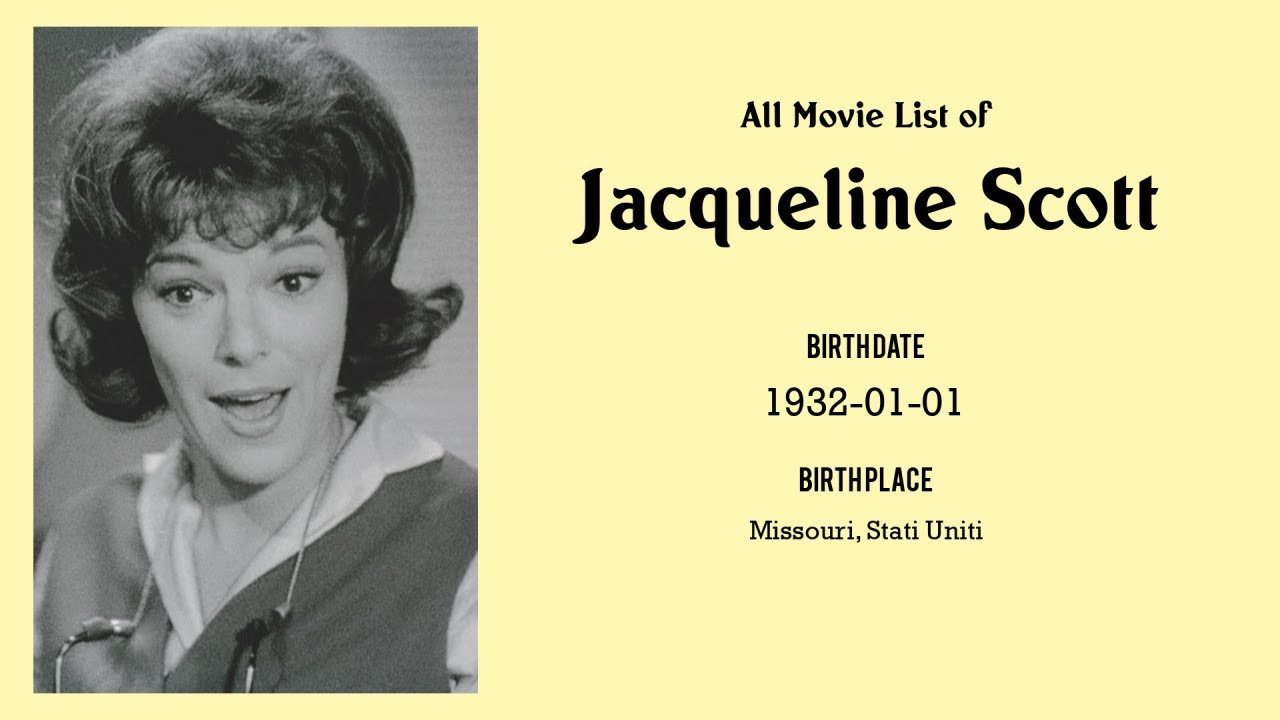Jacqueline Scott Movies list Jacqueline Scott| Filmography of Jacqueline Scott