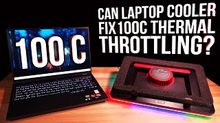 Can Best Laptop Cooling Pad Fix 100C Thermal Throttling in Legion Pro 5? IETS GT500 Unboxing Review