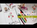🌹 plan with me // september 2023 bullet journal setup