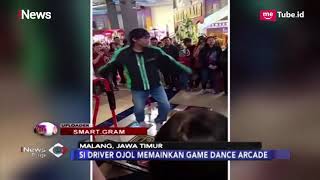 Viral Aksi Driver Ojek Online Mainkan Game Dance - iNews Pagi 10/03
