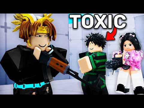 I defeated the most toxic player in Roblox Rivals..