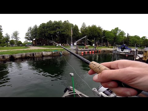 Angry Man Sprays Hose And Threatens Me For Fishing His Dock