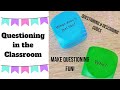 Questioning in the Classroom - Make Questioning Fun! - Question &amp; Describing Cubes - Hope Education