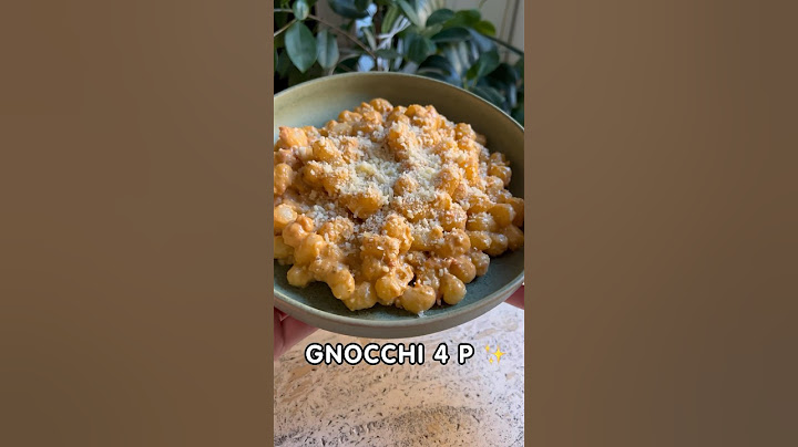 Gnocchi 4P 💕 Uno dei piatti a cui sono più affezionata ✨