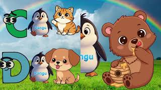 ABC | Kids Learning Video For Kids | ABC Animals Song | ABC Song | ABCLibrary