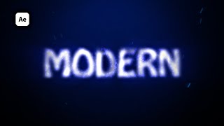 Liqiud Flow Drip Text Animation | After Effect