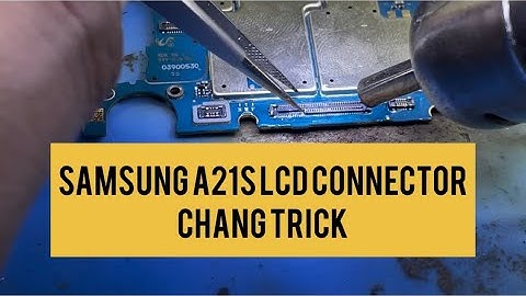 Samsung A21s Lcd Connector कैसे Chang करे (Official videos)2023#youtubeshorts #youtubevideo