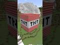 巨大なTNTをTNTで作ってみた！【マイクラ】 #shorts