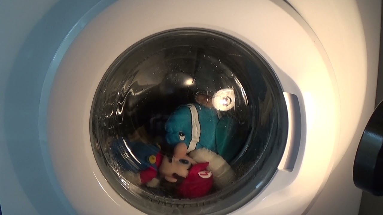 Lavaggio peluche nella Sangiorgio Ibrida.