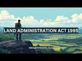 Land Administration Act 1995: Delegation of Land Powers in South Africa