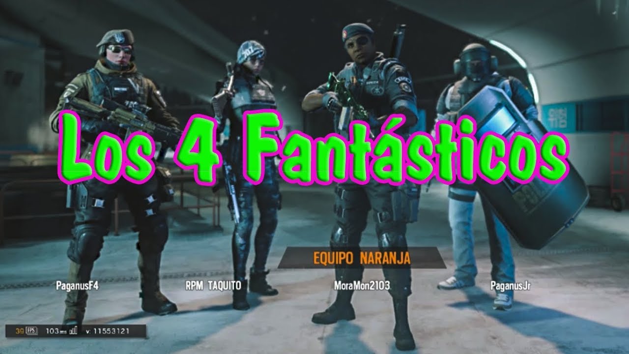 RainBow Six | Los 4 Fantásticos | Sábados Con Suscriptores