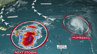Tracking Tropical Storm Humberto, second system in the Atlantic