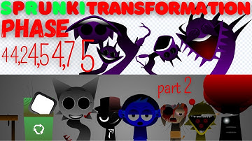 How to make Animation in Scratch? Transformation Sprunki Phase4 | 4,2 | 4,5 | 4,7 | 5:Incredibox P2