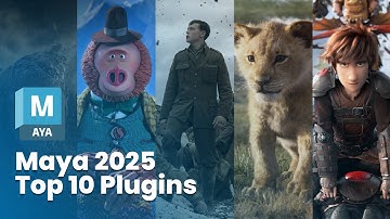 The 10 Maya 2025 Plugins You ABSOLUTELY Need (Save 100s of Hours)