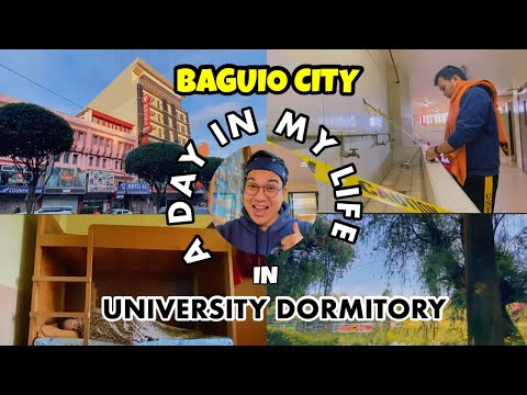 A DAY IN MY LIFE IN A UNIVERSITY DORMITORY - BAGUIO CITY | SLU BAGUIO