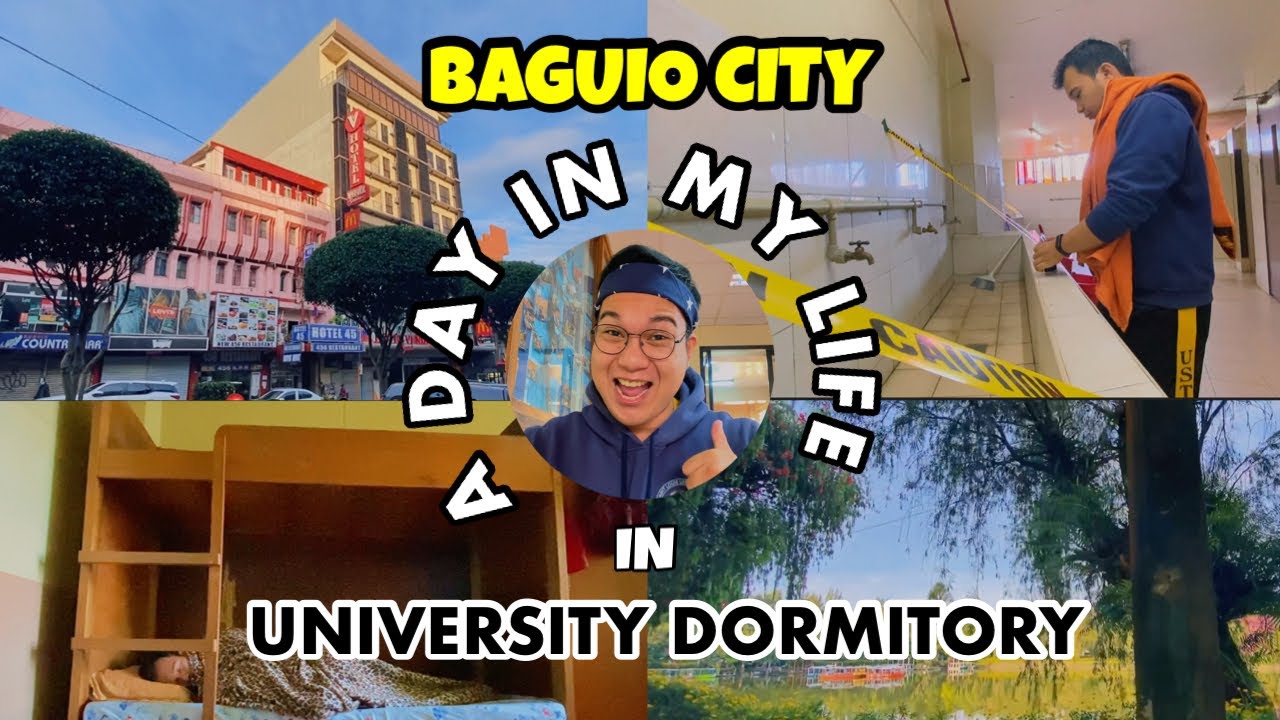 A DAY IN MY LIFE IN A UNIVERSITY DORMITORY - BAGUIO CITY | SLU BAGUIO